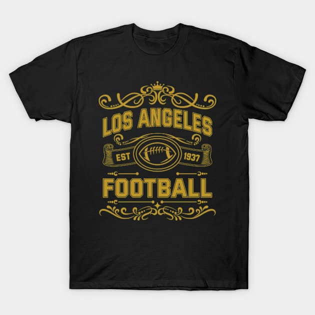 Vintage La Rams Football T-Shirt by carlesclan